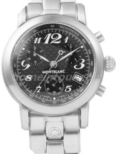 万宝龙7152男表明星系列-银色表带/表径38mm