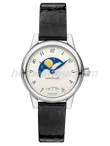 万宝龙U0112496女表宝曦系列-黑色表带/表径27mm