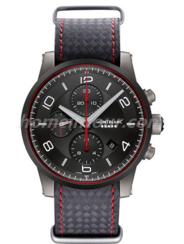 万宝龙U0113951男表时光行者系列-黑色表带/表径41~43mm