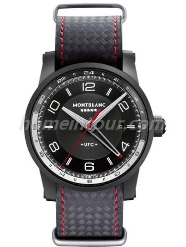 万宝龙U0114087男表时光行者系列-黑色表带/表径41~43mm