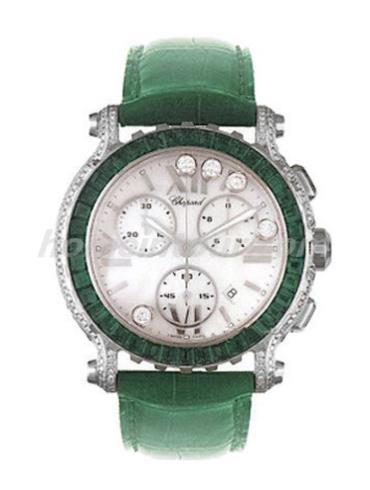 萧邦283582-1010女表经典女装系列-绿色表带/表径—mm