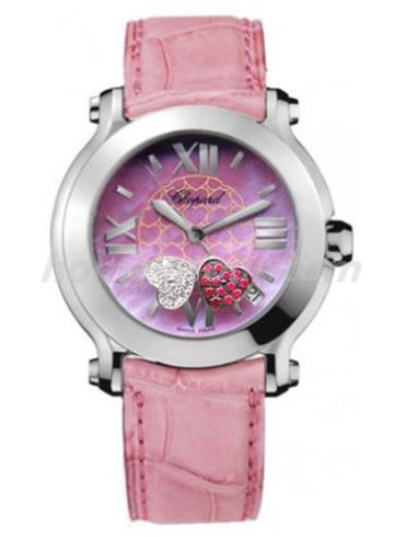 萧邦278475-3004女表经典女装系列-粉色表带/表径36mm