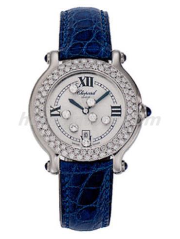 萧邦278299-2003女表经典女装系列-蓝色表带/表径—mm