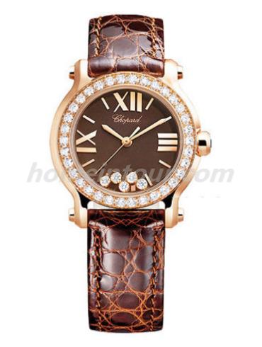 萧邦274189-5006女表经典女装系列-棕色表带/表径30mm