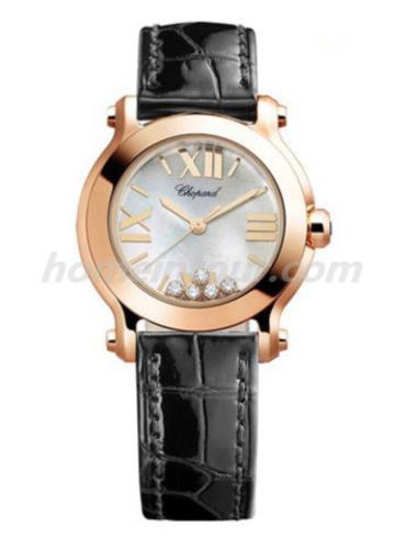 萧邦274189-5001女表经典女装系列-黑色表带/表径30mm