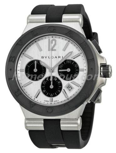 宝格丽DG42C6SCVDCH男表DIAGONO系列-黑色表带/表径42mm