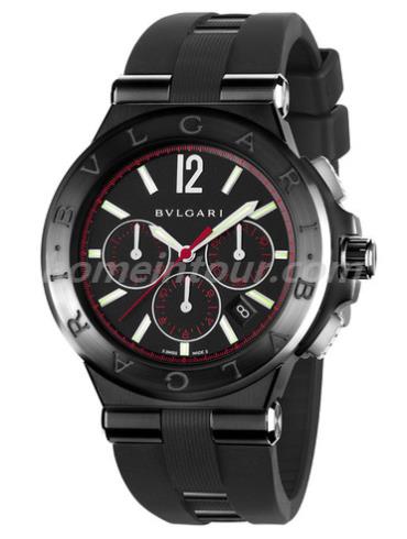 宝格丽DG42BBSCVDCH_1男表DIAGONO系列-黑色表带/表径42mm