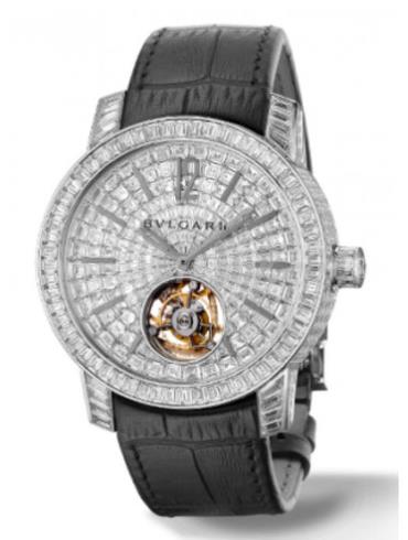 宝格丽BBW41DGDLTB男表BVLGARI系列-黑色表带/表径41mm