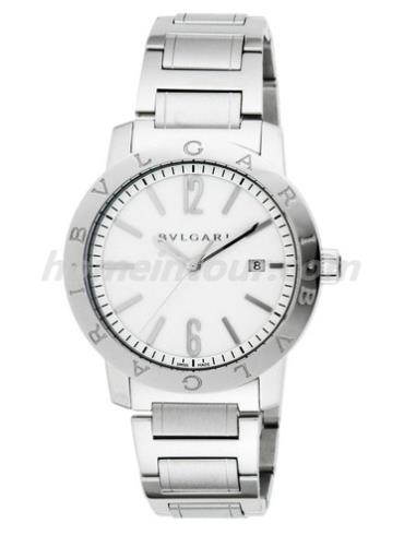 宝格丽BB41WSSD男表BVLGARI系列-银色表带/表径41mm