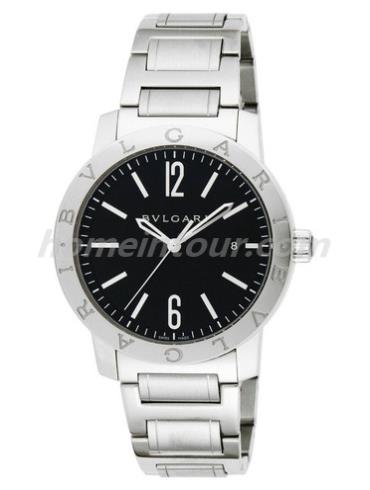 宝格丽BB41BSSD男表BVLGARI系列-银色表带/表径41mm