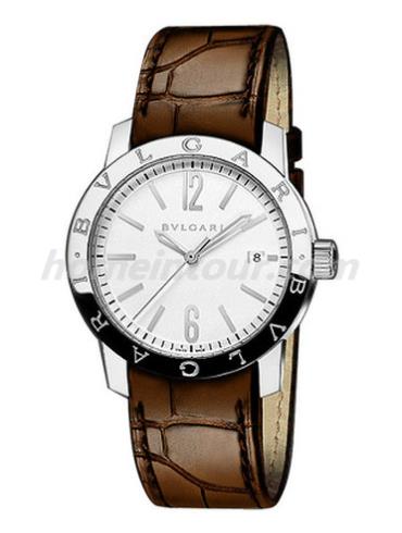 宝格丽BB39WSLD男表BVLGARI系列-棕色表带/表径39mm