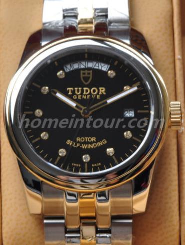 帝舵56003-68063_di男表骏珏系列-间金色表带/表径39mm