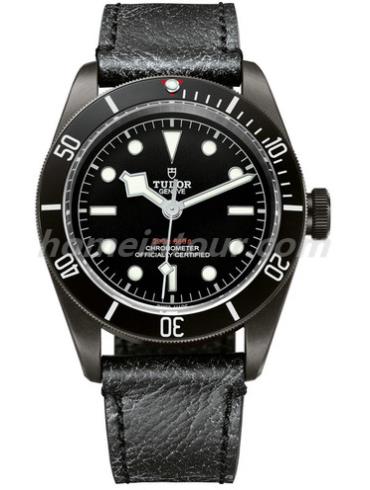 帝舵79230DK_Leather男表Heritage系列-黑色表带/表径41mm