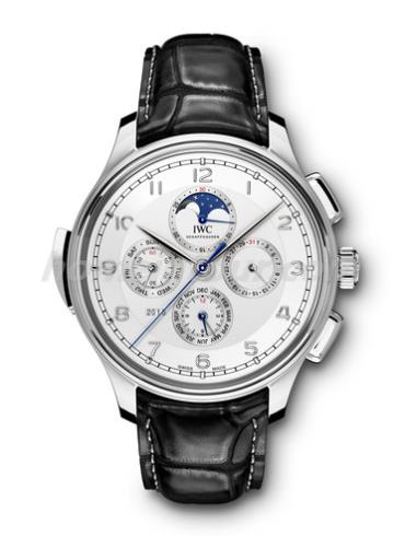 万国IW377601男表葡萄牙系列-黑色表带/表径45mm