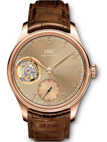 万国IW546304男表葡萄牙系列-棕色表带/表径43mm