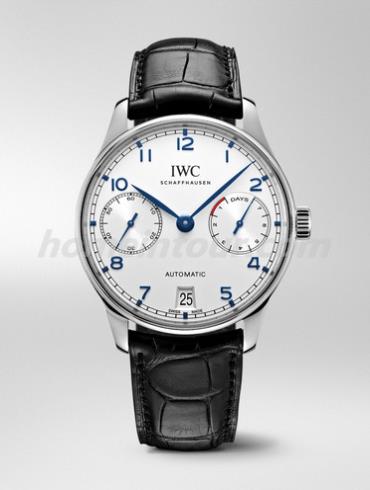 万国IW500705男表葡萄牙系列-黑色表带/表径42.3mm