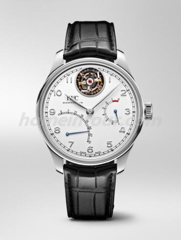 万国IW504601男表葡萄牙系列-黑色表带/表径44.2mm