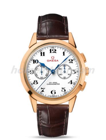 欧米茄522.53.39.50.04.001男表特别系列-棕色表带/表径39mm