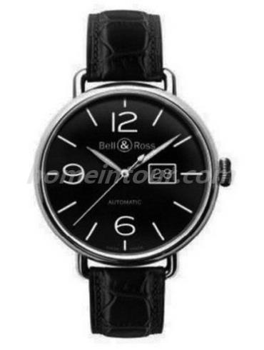 柏莱士BRWW190-BL-ST_SCR男表VINTAGE系列-黑色表带/表径45mm