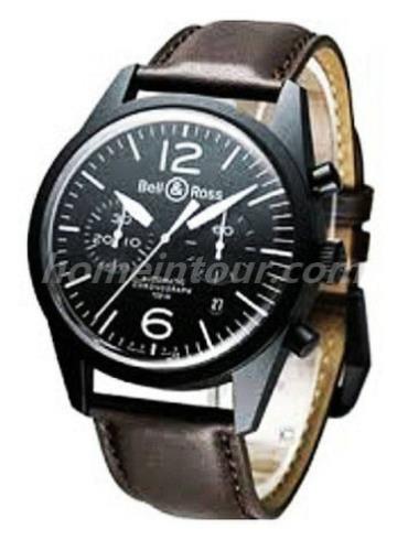 柏莱士BRV-126-BL-CA_SWA男表VINTAGE系列-棕色表带/表径41mm