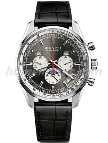 真力时03.2092.410_91.C496男表EL PRIMERO系列-黑色表带/表径42mm