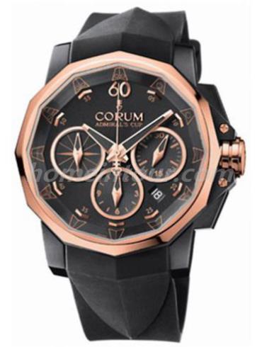 昆仑753.691.93_F371_AN32男表海军上将杯系列-黑色表带/表径44mm