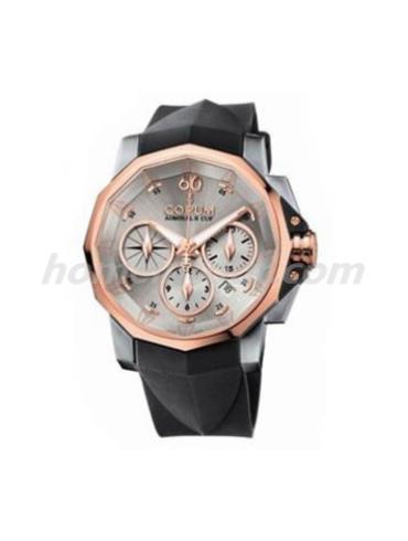 昆仑753.691.83_F371_AK12男表海军上将杯系列-黑色表带/表径44mm