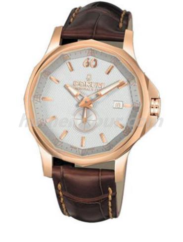 昆仑395.101.55_0002_FH12男表海军上将杯系列-棕色表带/表径42mm