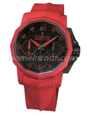 昆仑753.806.02_F376_AN31男表海军上将杯系列-红色表带/表径44mm