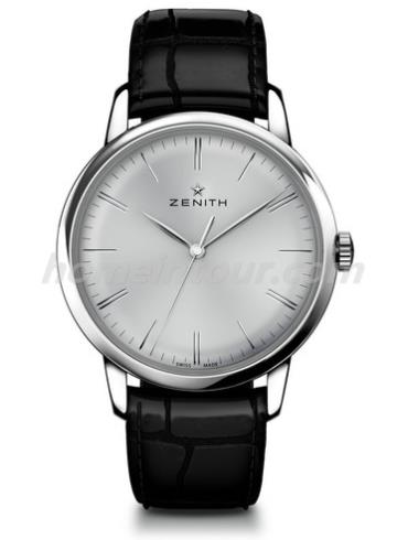 真力时03.2270.6150_01.C493男表指挥官-黑色表带/表径42mm