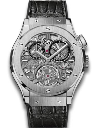 真力时506.NX.0170.LR男表经典融合系列-黑色表带/表径45mm