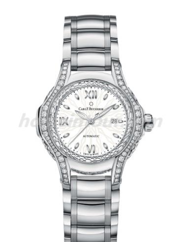 宝齐莱00.10580.08.25.31.01女表白蒂诗系列-银色表带/表径34mm