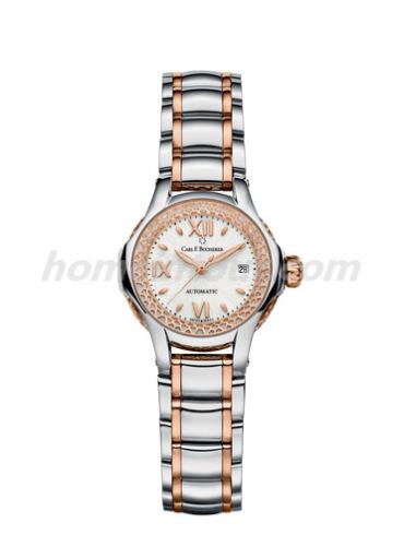 宝齐莱00.10550.07.25.21女表白蒂诗系列-间金表带/表径26.5mm