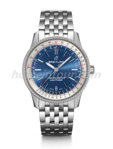 百年灵A17325211C1A1男表航空计时系列-表带/表径38mm