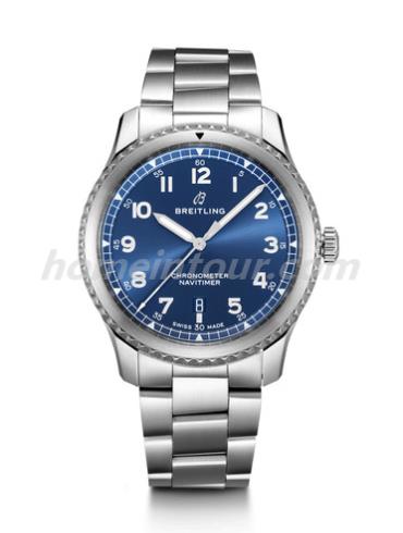 百年灵A17314101C1A1男表航空计时8系列-表带/表径41mm