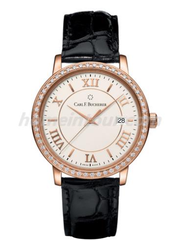 宝齐莱00.10311.03.15.11男表爱德玛尔系列-黑色表带/表径39mm