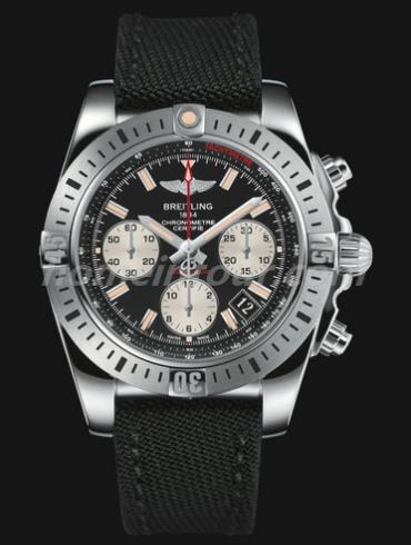 百年灵AB01442J_BD26_102W_A18D.1男表机械计时系列-黑色表带/表径41mm