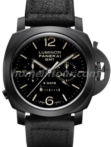 沛纳海PAM00317男表LUMINOR 庐米诺-黑色表带/表径44mm