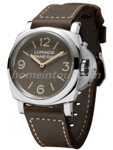 沛纳海PAM00663男表LUMINOR 庐米诺-棕色表带/表径47mm