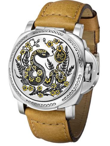 沛纳海PAM00842男表LUMINOR 庐米诺-棕色表带/表径44mm