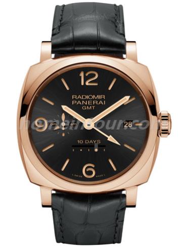 沛纳海PAM00625男表Radiomir系列-黑色表带/表径45mm