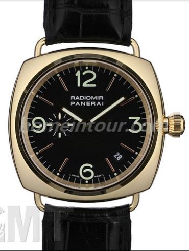 沛纳海PAM00103男表Radiomir系列-黑色表带/表径40mm