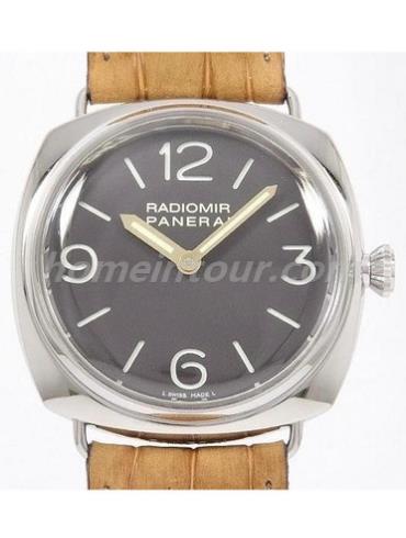 沛纳海PAM00294男表Radiomir系列-棕色表带/表径47mm
