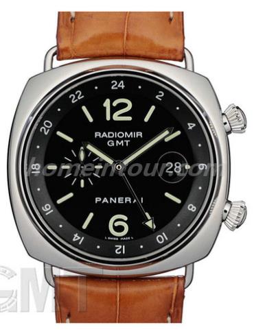 沛纳海PAM00242男表Radiomir系列-棕色表带/表径45mm