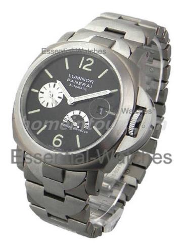 沛纳海PAM00124男表LUMINOR 庐米诺-银色表带/表径44mm