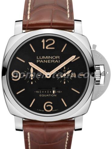 沛纳海PAM00601男表LUMINOR 庐米诺-棕色表带/表径47mm