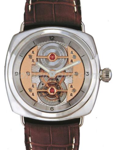 沛纳海PAM00077男表Radiomir系列-棕色表带/表径42mm