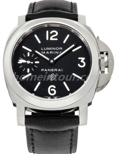 沛纳海PAM00318男表LUMINOR 庐米诺-黑色表带/表径44mm