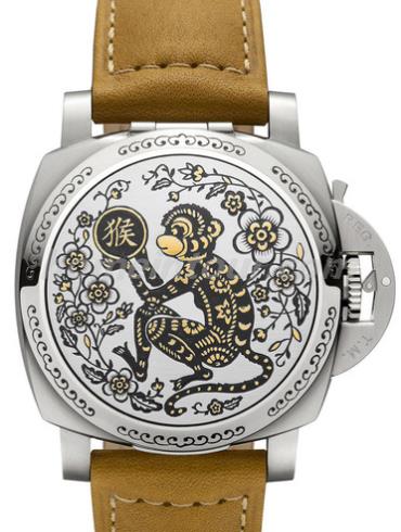 沛纳海PAM00847男表LUMINOR 庐米诺-黄色表带/表径42mm