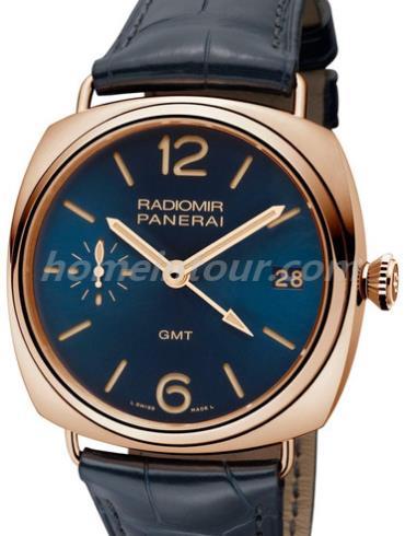 沛纳海PAM00598男表Radiomir系列-蓝色表带/表径47mm